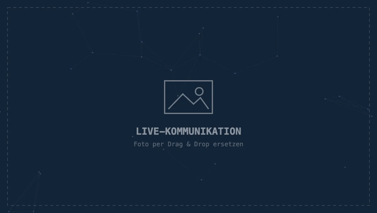 Livestream-Regie im Einsatz